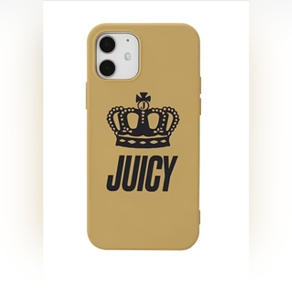 🆕👑JUICY COUTURE IPHONE 12 PREMIUM SILICONE CASE 👑🆕 - Picture 2 of 7